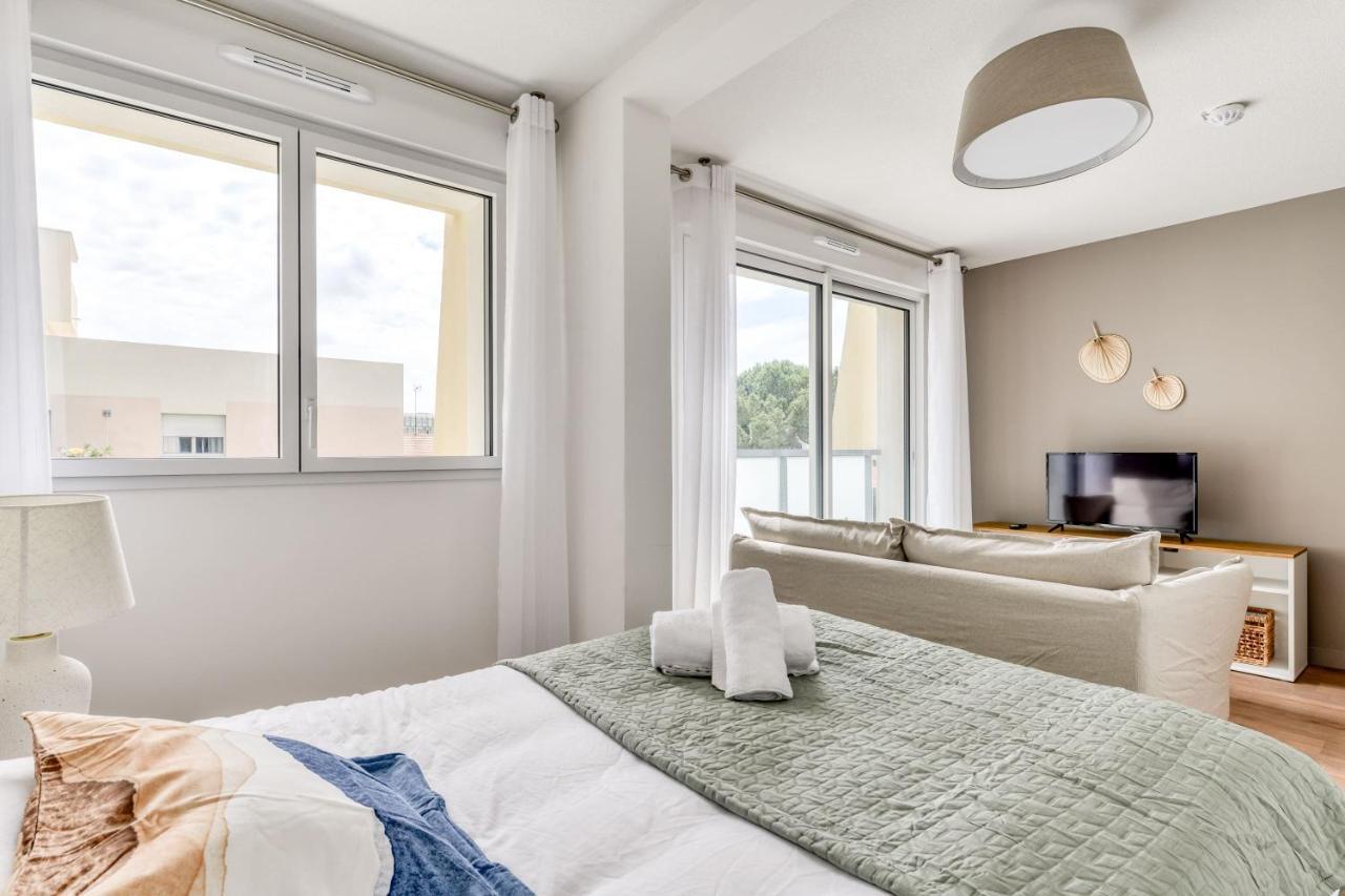Ovelia Montpellier - Les Balcons De Montcalm Lägenhet Exteriör bild